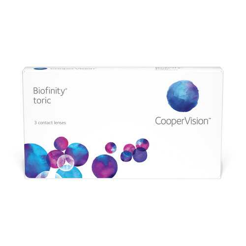Контактные линзы Biofinity Toric 3 линзы R 8,7 -6,50/-2,25/140 в Неофарм