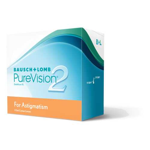 Контактные линзы PureVision 2 for Astigmatism 3 линзы -3,00/-1,25/180 в Неофарм