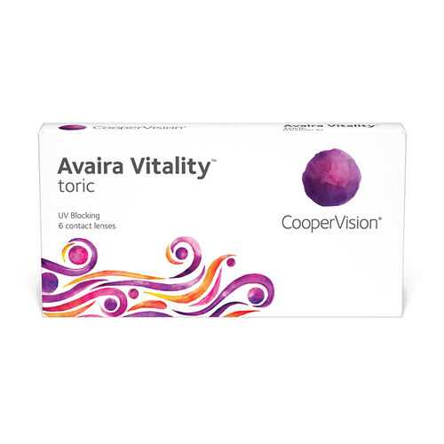 Линзы контактные CooperVision Avaira Vitality toric 6 шт. -5,5/0,75/10 в Неофарм