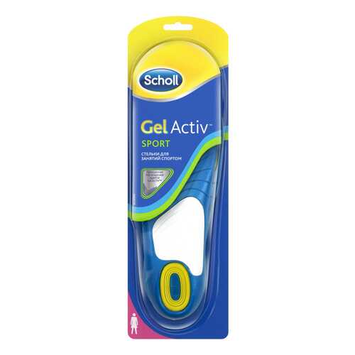 Стельки для обуви Scholl gelactiv sport для женщин р.37-41 в Неофарм