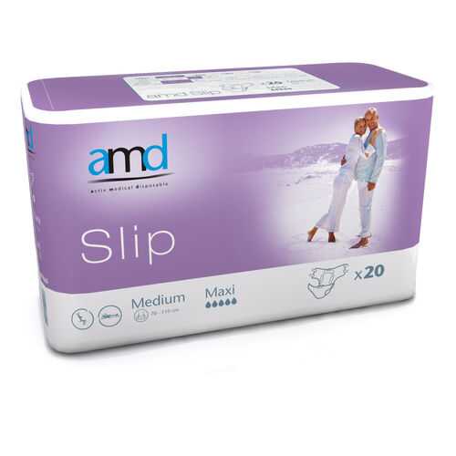 Подгузники для взрослых AMD Slip MAXI M 20 шт. в Неофарм