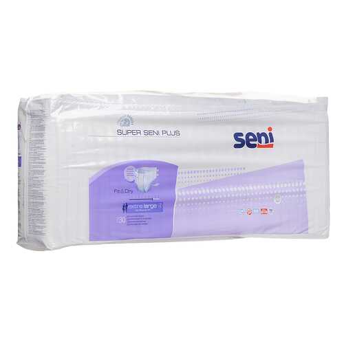 Подгузники для взрослых, XL, 30 шт. Super Seni Plus в Неофарм