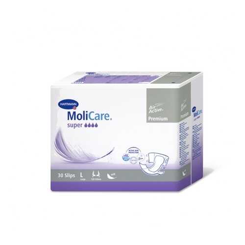 Подгузники Hartmann MoliCare Premium super soft L 30 шт в Неофарм