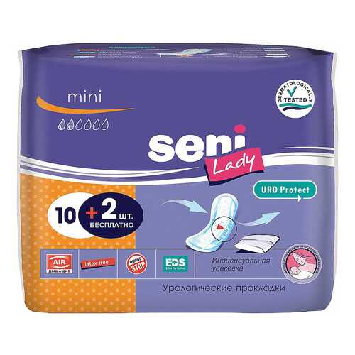 Прокладки Seni Lady Mini Урологические 10 шт в Неофарм