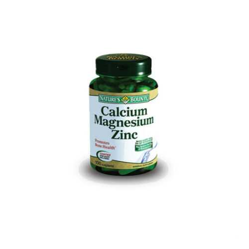 Добавка Nature's Bounty Кальций-Магний-Цинк таблетки 100 шт. в Неофарм