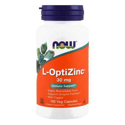Цинк NOW L-OptiZinc 100 капс. в Неофарм