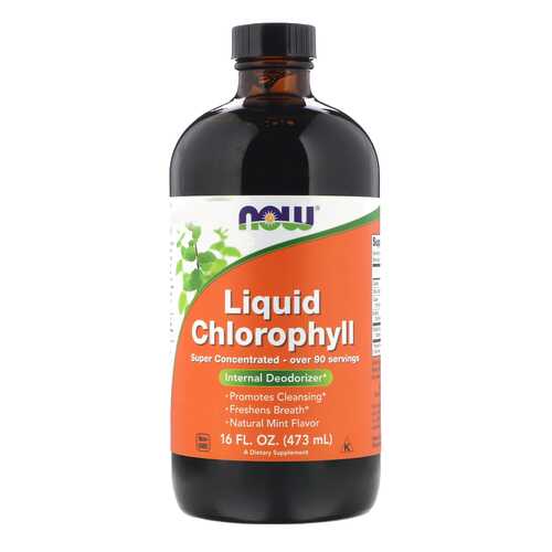 Добавка для здоровья NOW Liquid Chlorophyll 473 мл мята в Неофарм