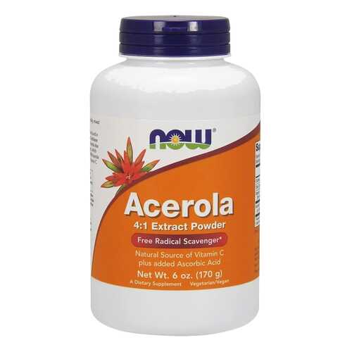 Антиоксидант NOW Acerola Powder 170 г натуральный в Неофарм