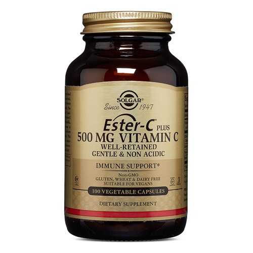 Витамин C Solgar Ester-C Plus Vitamin C 100 капс. в Неофарм