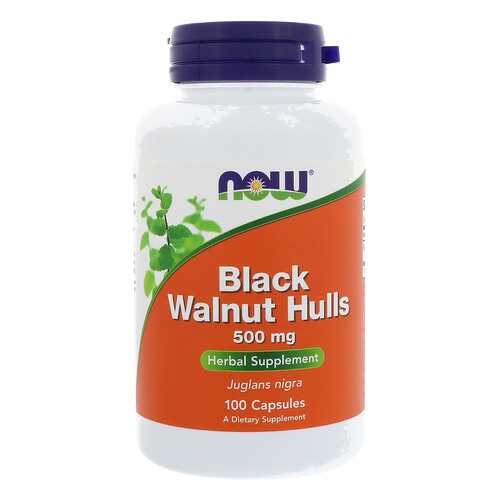 Добавка для иммунитета NOW Black Walnut Hulls 100 капс. натуральный в Неофарм