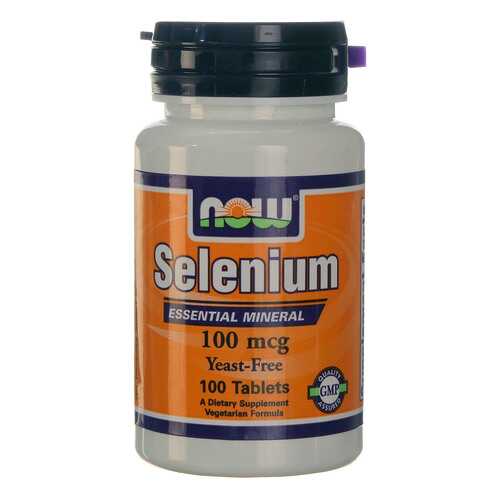 Добавка для сердца и сосудов, добавка для здоровья NOW Selenium нейтральный в Неофарм