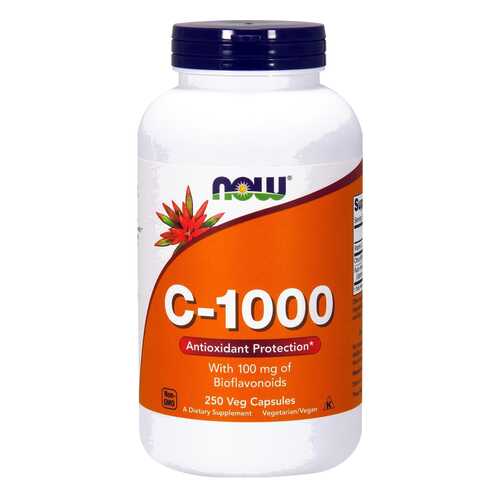 NOW C-1000 With Bioflavonoids 250 капсул в Неофарм