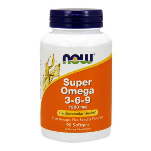 Omega 3-6-9 NOW Super 90 капс. в Неофарм