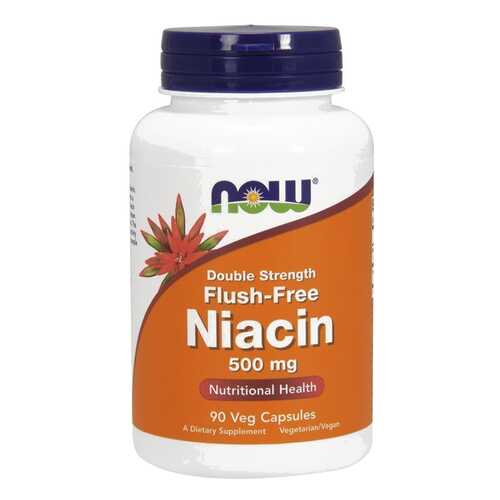 Витамин B NOW Niacin Flush-Free 90 капс. в Неофарм